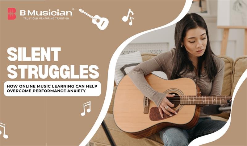 online music lessons overcome performance anxiety